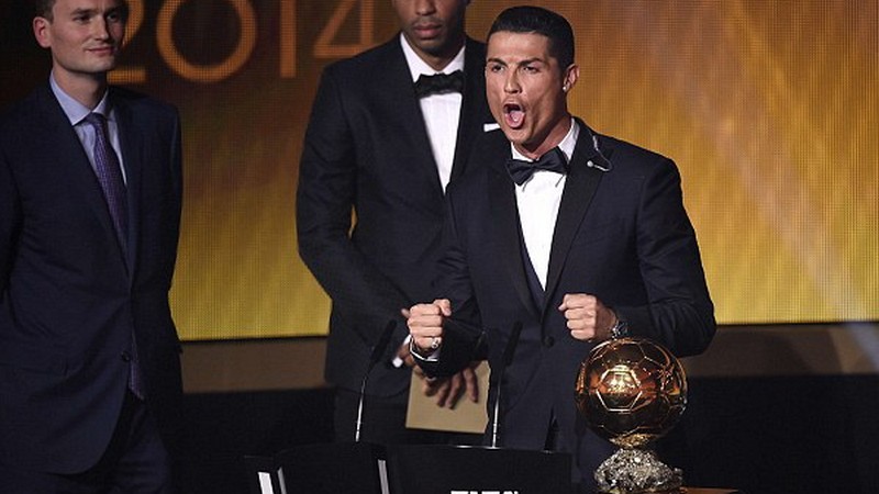 Chủ nhân giải thưởng của bóng vàng 2014 là Ronaldo Chủ nhân giải thưởng của bóng vàng 2014 là Ronaldo