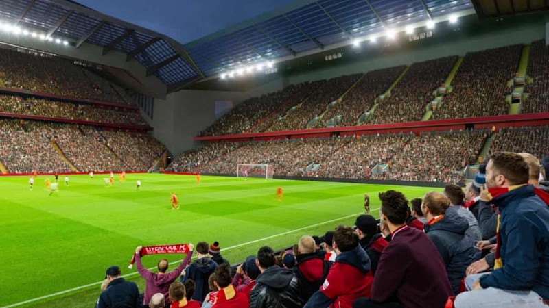Anfield cũng là niềm tự hào của đội bóng thành phố cảng Anfield cũng là niềm tự hào của đội bóng thành phố cảng
