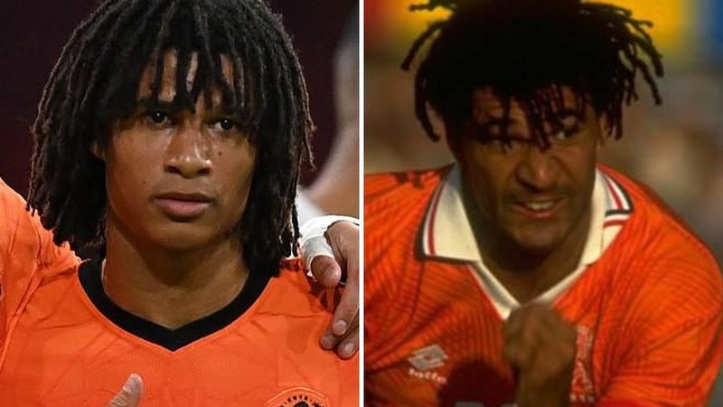 Cầu thủ Nathan Ake có vẻ ngoài rất giống với Ruud Gullit Cầu thủ Nathan Ake có vẻ ngoài rất giống với Ruud Gullit