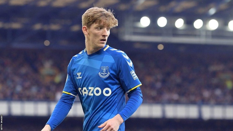 Cầu thủ Anthony Gordon là một sản phẩm đặc biệt của Everton Cầu thủ Anthony Gordon là một sản phẩm đặc biệt của Everton