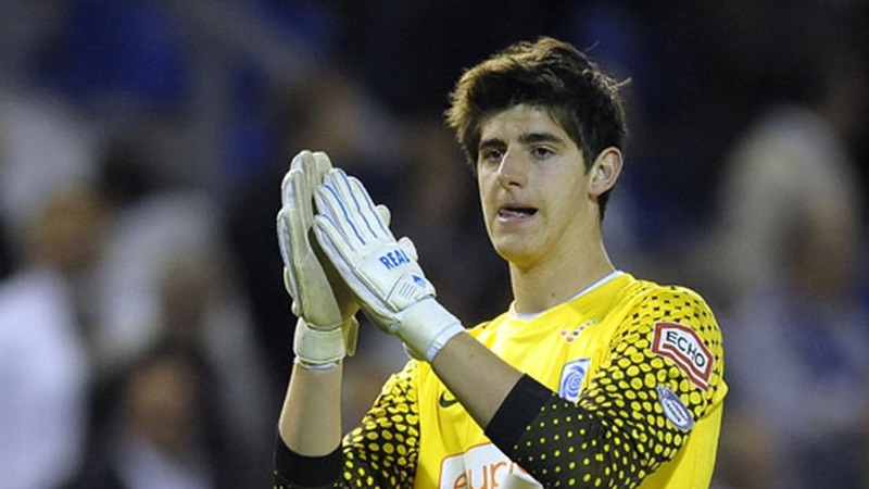 Thủ môn Thibaut Courtois từng nổi trội rất sớm về tài năng Thủ môn Thibaut Courtois từng nổi trội rất sớm về tài năng